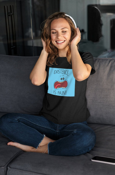 Bluzka damska z naszywką Rick and Morty 03