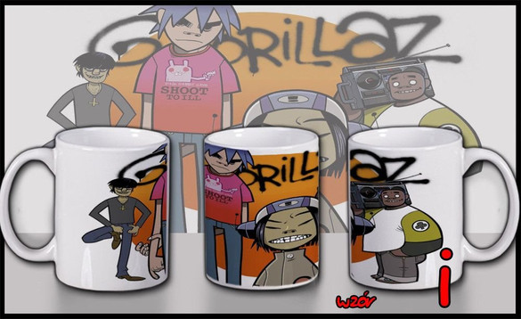 Kubek GORILLAZ