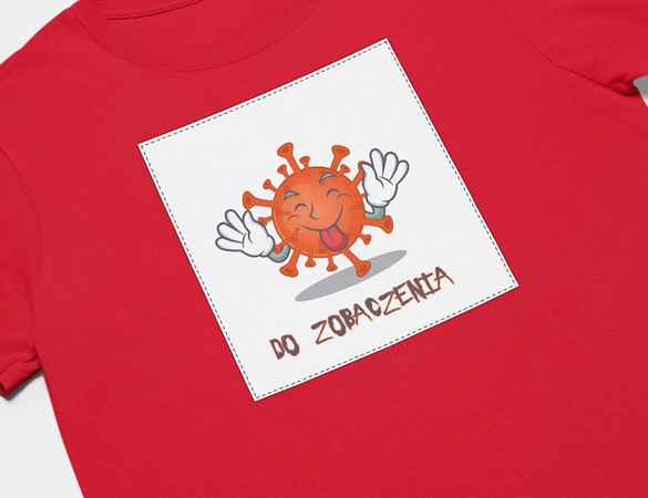 Koszulka z naszywką Do Zobaczenia