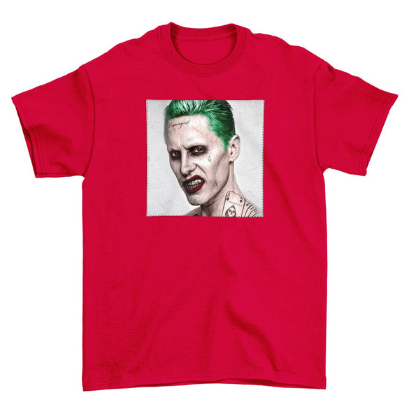 Koszulka z naszywką Joker Jared Leto