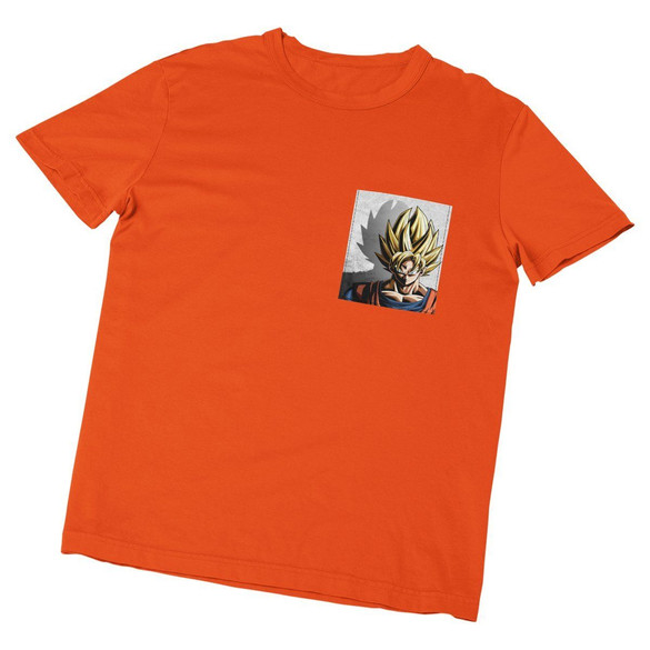 Koszulka z kieszonką DRAGON BALL SON GOKU 2