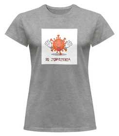 Bluzka damska z naszywką Do Zobaczenia