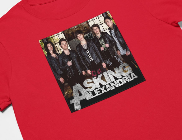 Koszulka z naszywką Asking Alexandria 1