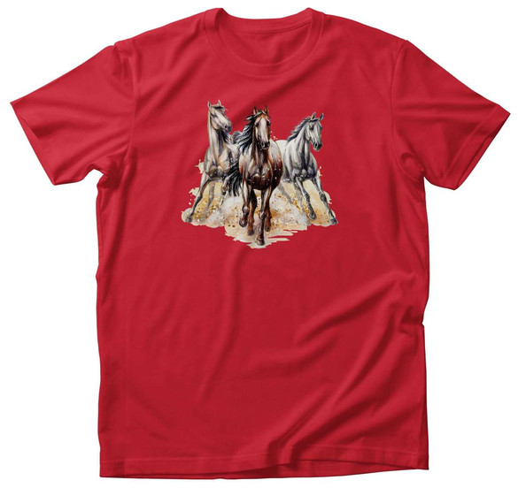 Koszulka KONIE ARTYSTYCZNE HORSES