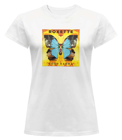 Bluzka damska z naszywką ROXETTE good karma