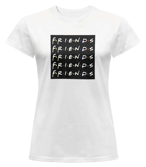 Bluzka damska z naszywką Friends logo