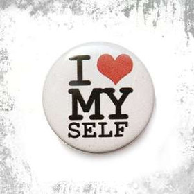 Przypinka I LOVE MYSELF