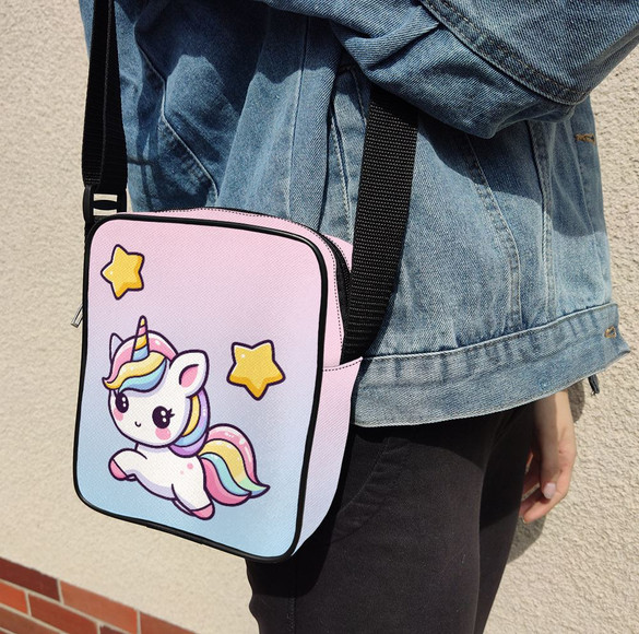 Listonoszka Jednorożec Kawaii z gwiazdkami – z imieniem gratis