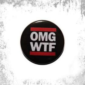 Przypinka OMG WTF