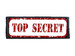 Naszywka TOP SECRET