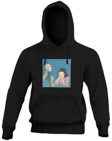 Bluza z naszywką Put on a mask