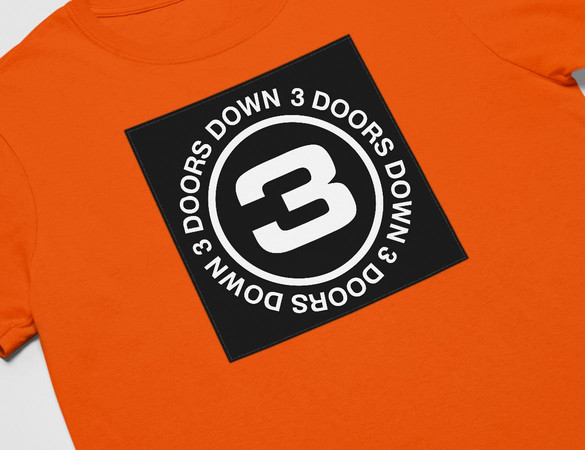 Koszulka z naszywką 3 Doors Down