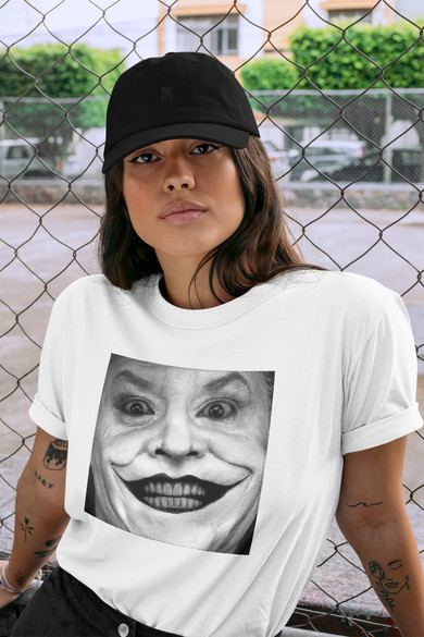 Koszulka z naszywką Joker Jack Nicholson 01