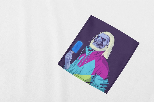 Koszulka z kieszonką GOT NIGHT KING