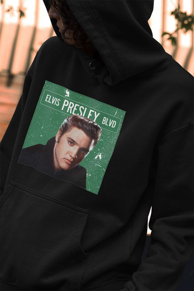Bluza z naszywką Elvis Presley 03