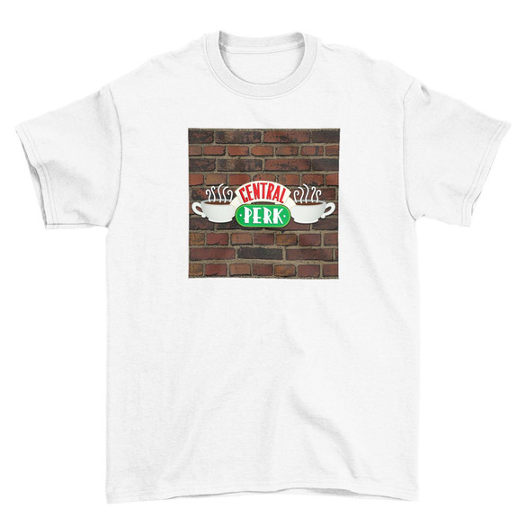 Koszulka z naszywką Friends central perk