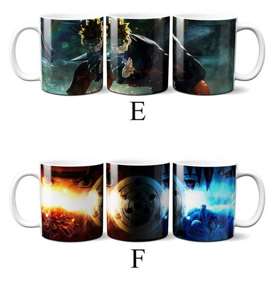 Kubek NARUTO + IMIĘ na prezent RÓŻNE WZORY