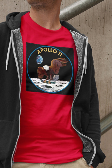 Koszulka z naszywką Apollo 11
