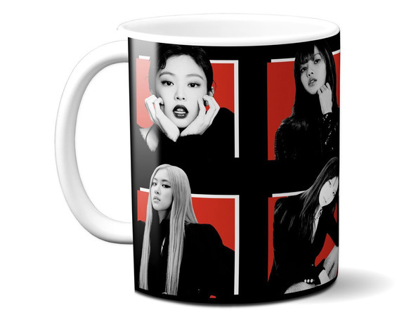 Kubek BlackPink band Jisoo Jennie Rosé Lisa