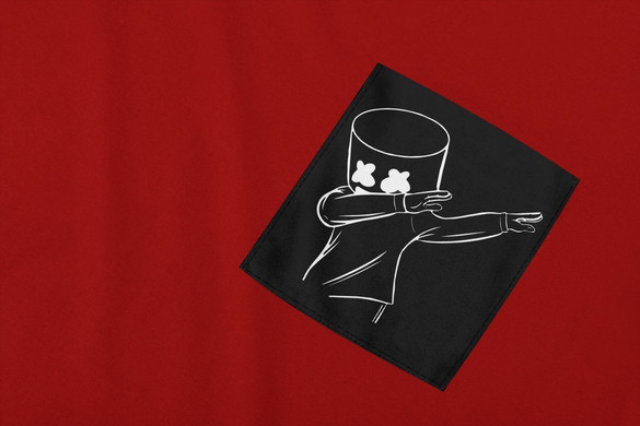 Koszulka z kieszonką MARSHMELLO