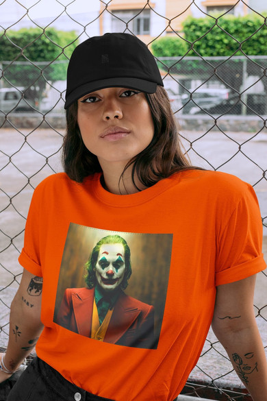 Koszulka z naszywką Joker Lift Scene