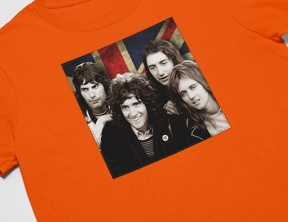 Koszulka z naszywką Queen Zespół