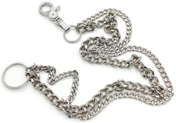 Łańcuch do spodni Ładny MODNY Podwójny 01