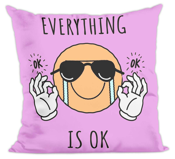 Poduszka Everything is OK
