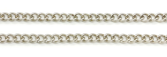 Łańcuch do spodni Ładny MODNY Srebrny 05