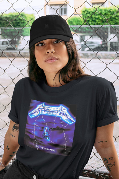 Koszulka L z naszywką Metallica Ride the