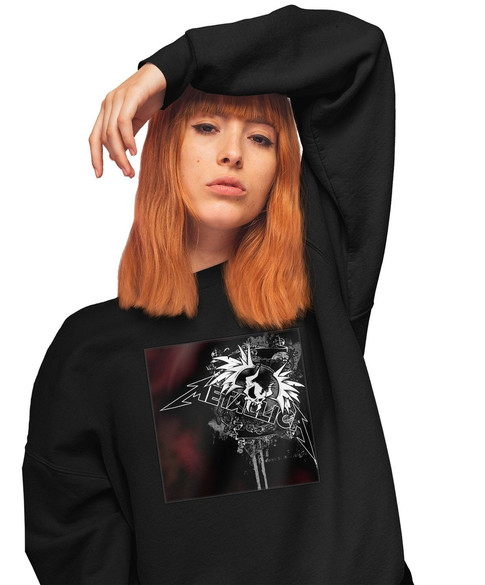 Bluza z naszywką Metallica