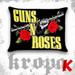 Poduszka Guns N’ Roses duża 58 cm 38 cm