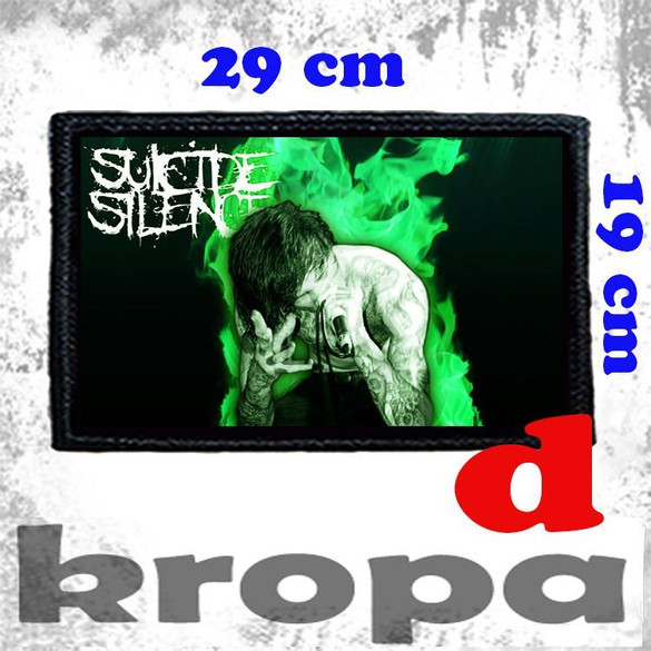 Naszywka duża na ubranie SUICIDE SILENCE