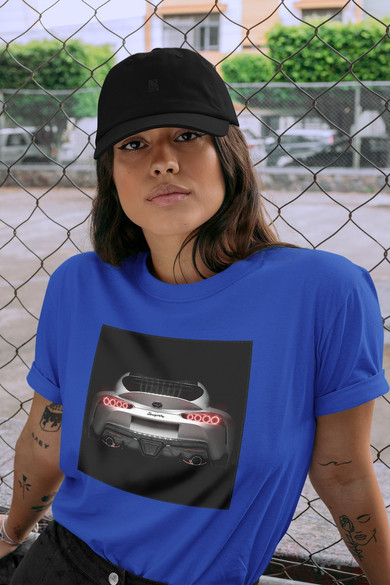 Koszulka z naszywką Toyota back