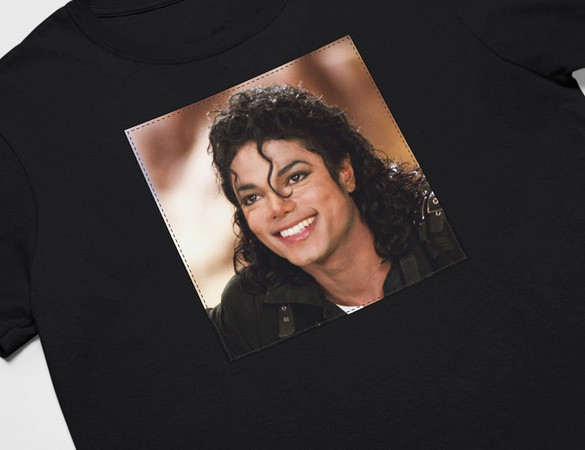Koszulka z naszywką Michael Jackson 02