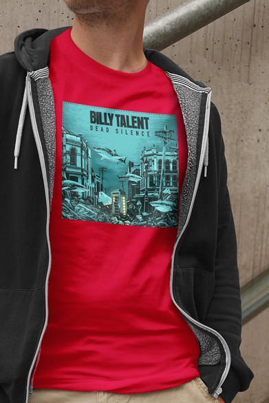 Koszulka z naszywką Billy Talent dead...