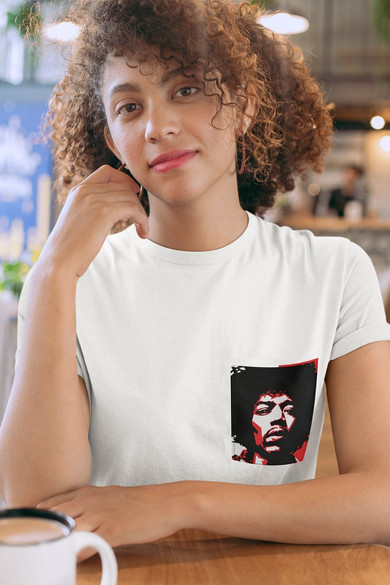 Koszulka z kieszonką JIMI HENDRIX 2
