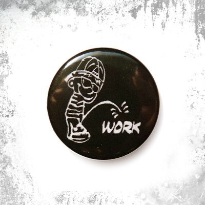 Przypinka WORK