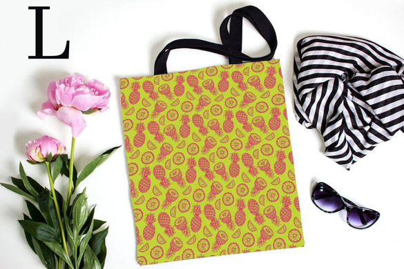 Torba na ramię FLAMINGI ANANASY Dużo Wzorów!!!