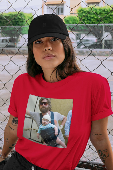 Koszulka z naszywką Kac Vegas Alan&Baby