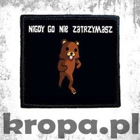 Naszywka NIGDY GO NIE ZATRZYMASZ
