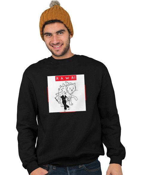 Bluza z naszywką RAWR !