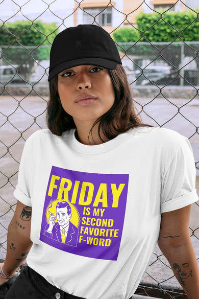 Koszulka z naszywką Friday – man