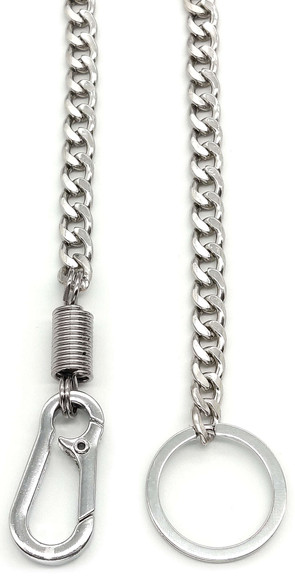 Łańcuch do spodni Ładny MODNY Srebrny 08