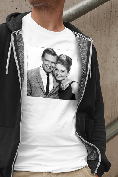 Koszulka z naszywką Breakfast at Tiffany's