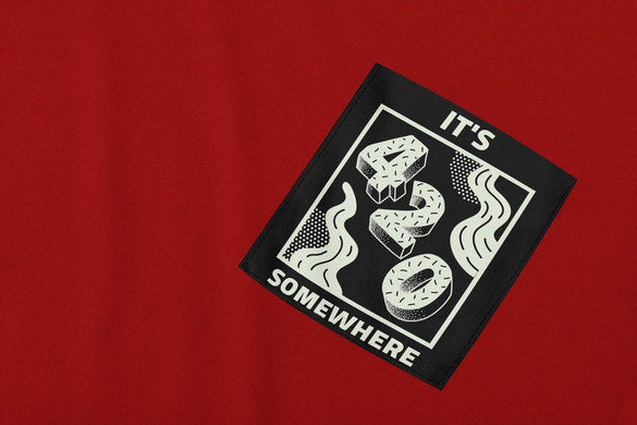 Koszulka z kieszonką 420