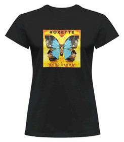 Bluzka damska z naszywką ROXETTE good karma