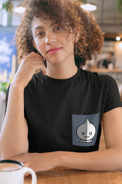 Koszulka z kieszonką BT21 VAN K-POP BTS