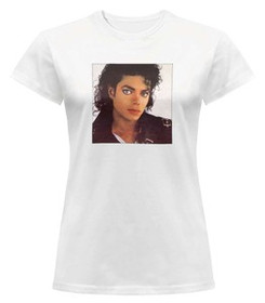 Bluzka damska z naszywką Michael Jackson 05