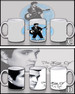 ELVIS PRESLEY Zestaw poduszka kubek WZORY+GRATIS